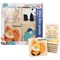 LEO & FRIENDS: Mini Zoo Puzzle Kit - 25pc Set - Chunky Wooden Pieces, 4 Unique Animal Jigsaws: Panda-Monkey-Hedgehog-Squirrel, Kids & Toddlers Age 2+
